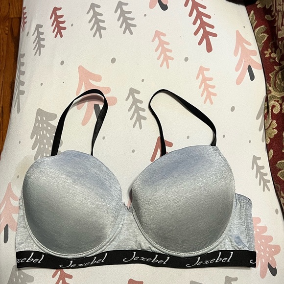 Jezebel Other - Jezebel Silver and Black Women's Bra